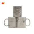 The factory 11oz glazed Customized marble texture ceramic mug